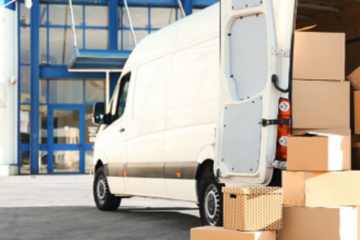 repartidores de mercancía