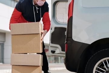 industria del transporte de reparto