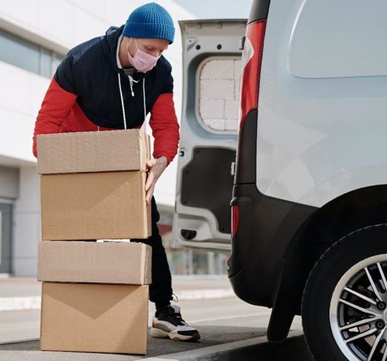 industria del transporte de reparto