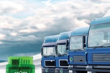 rastreador GPS en una flota